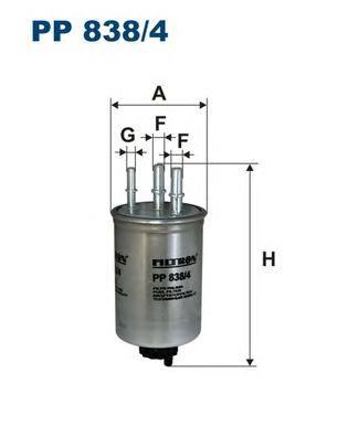 

Фильтр Топливный Рр838/4 FILTRON pp8384