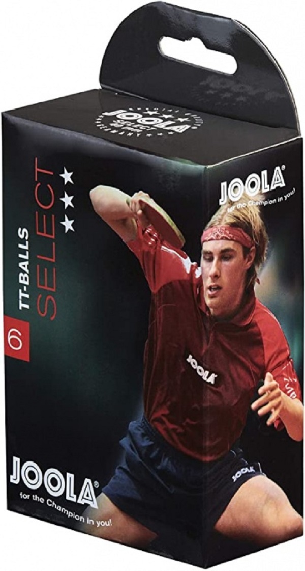 Мячи для настольного тенниса JOOLA SELECT 40+ WHITE KT уп.6 шт.