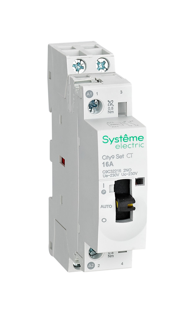 

Контактор Systeme Electric C9C32216, 2 полюса, 16A