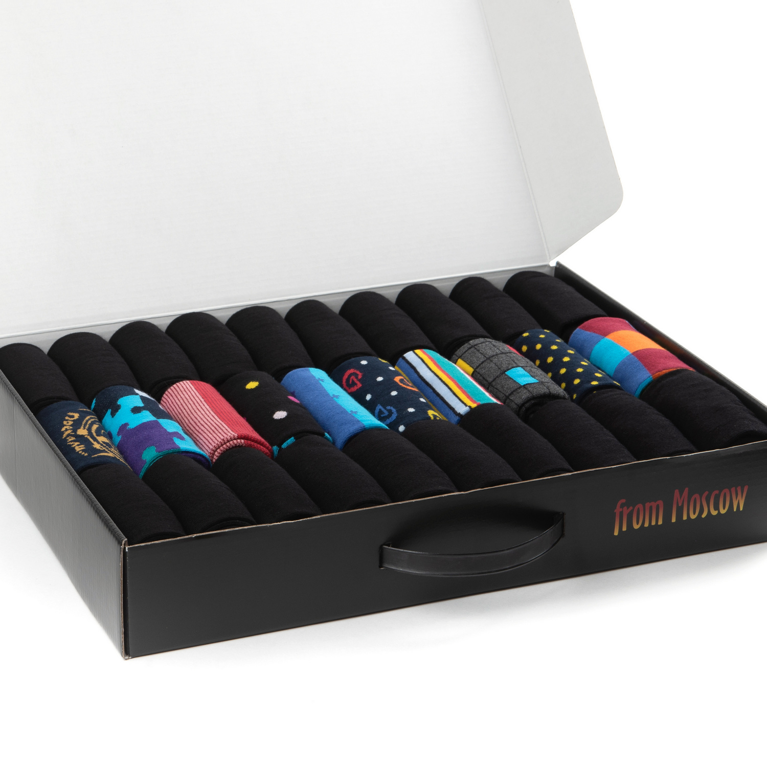 

Подарочный набор носков мужских MoscowSocksClub ВИМ30 разноцветных 25, Разноцветный, ВИМ30