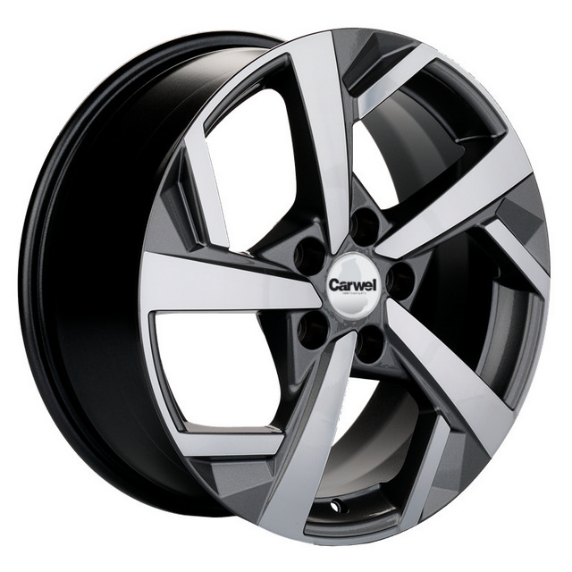 

Колесный диск Carwel Тенис 1712 (AGR) 7xR17 ET39 5*114.3 D60.1, Серый