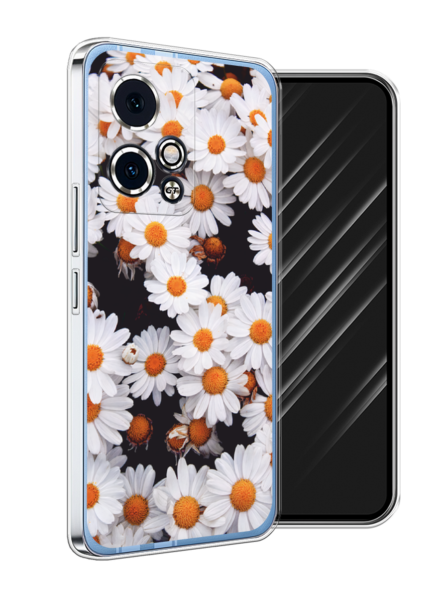 

Чехол Awog на Honor 90 GT "Ромашковое поле", Белый, 6123450-1