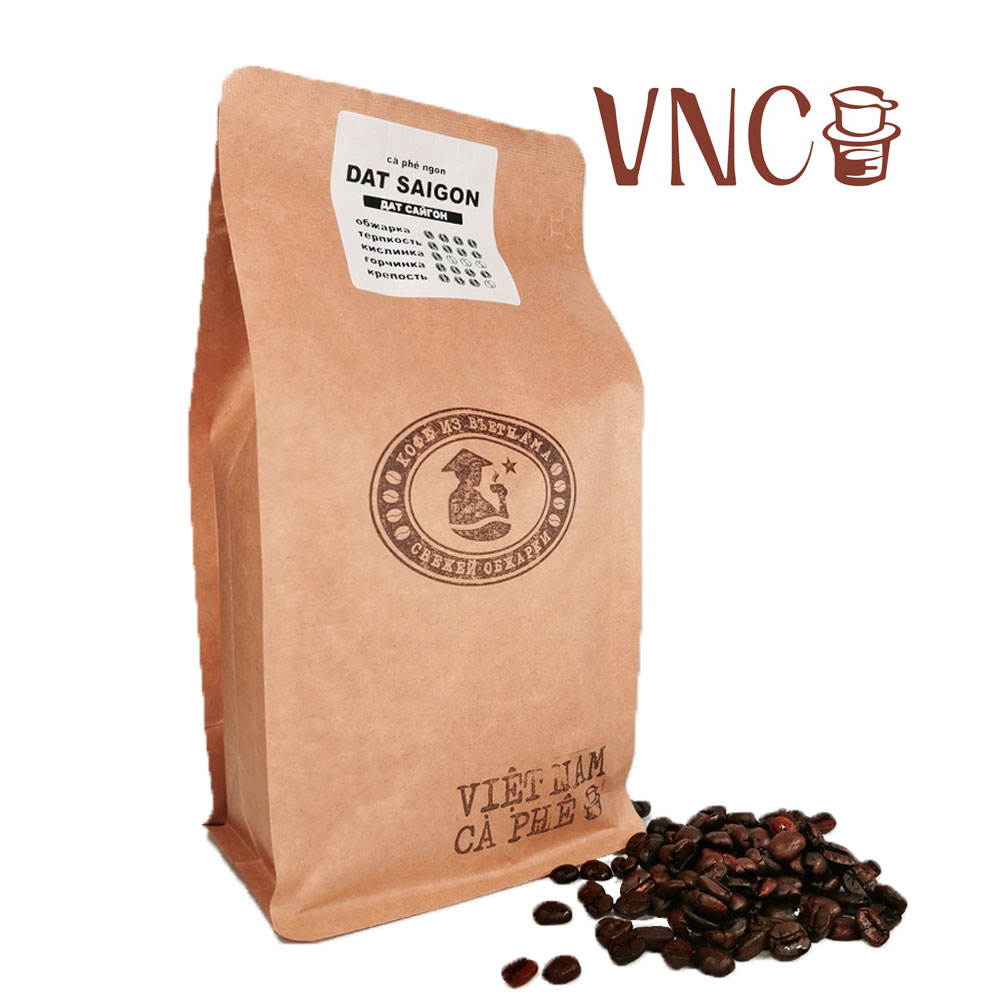 Вьетнамский кофе в зернах, VIET NAM CA PHE, 500 гр