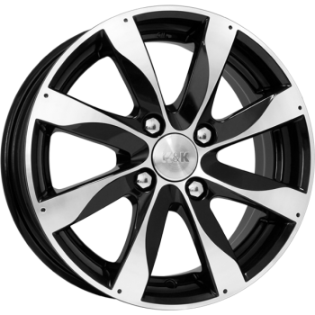 

Колесный диск K&K Джемини (КС617) (BA) 6xR15 ET40 4*114.3 D67.1, Черный