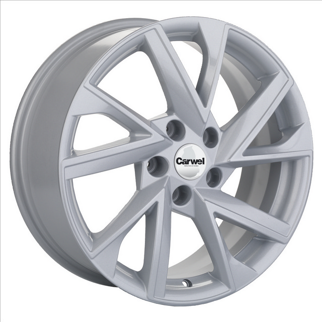

Колесный диск Carwel Тоджа 1714 (SLT) 7.0xR17 ET40 5*108 D60.1, Серебристый