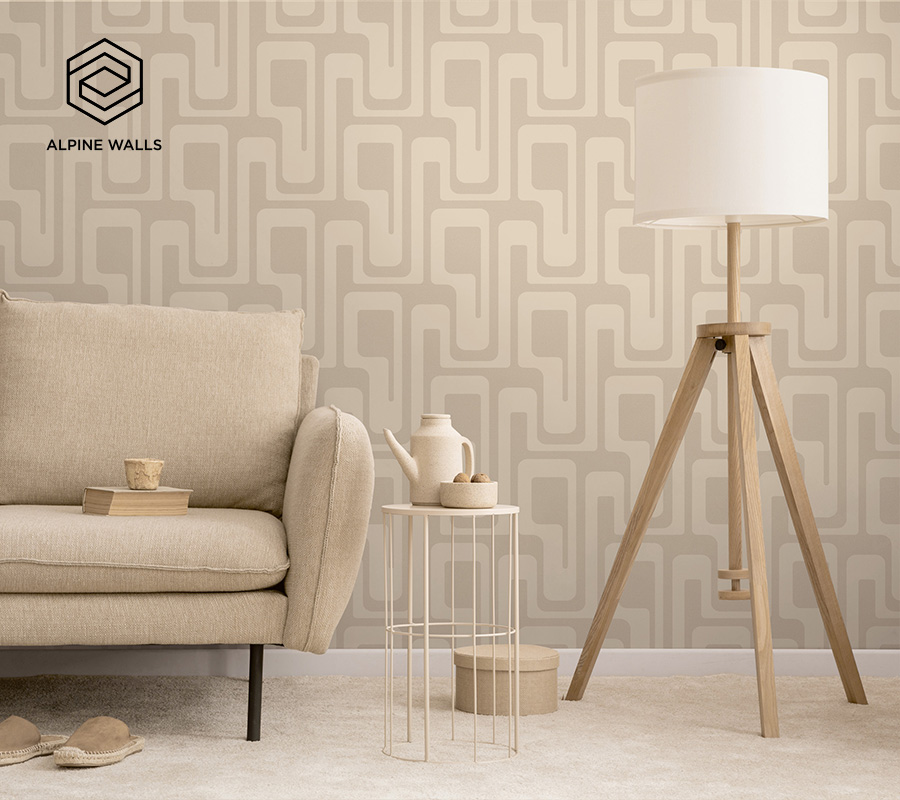 

Обои флизелиновые Alpine Walls LONTANO Midland CEL14002 (1х10,05 м), Бежевый;коричневый, Midland