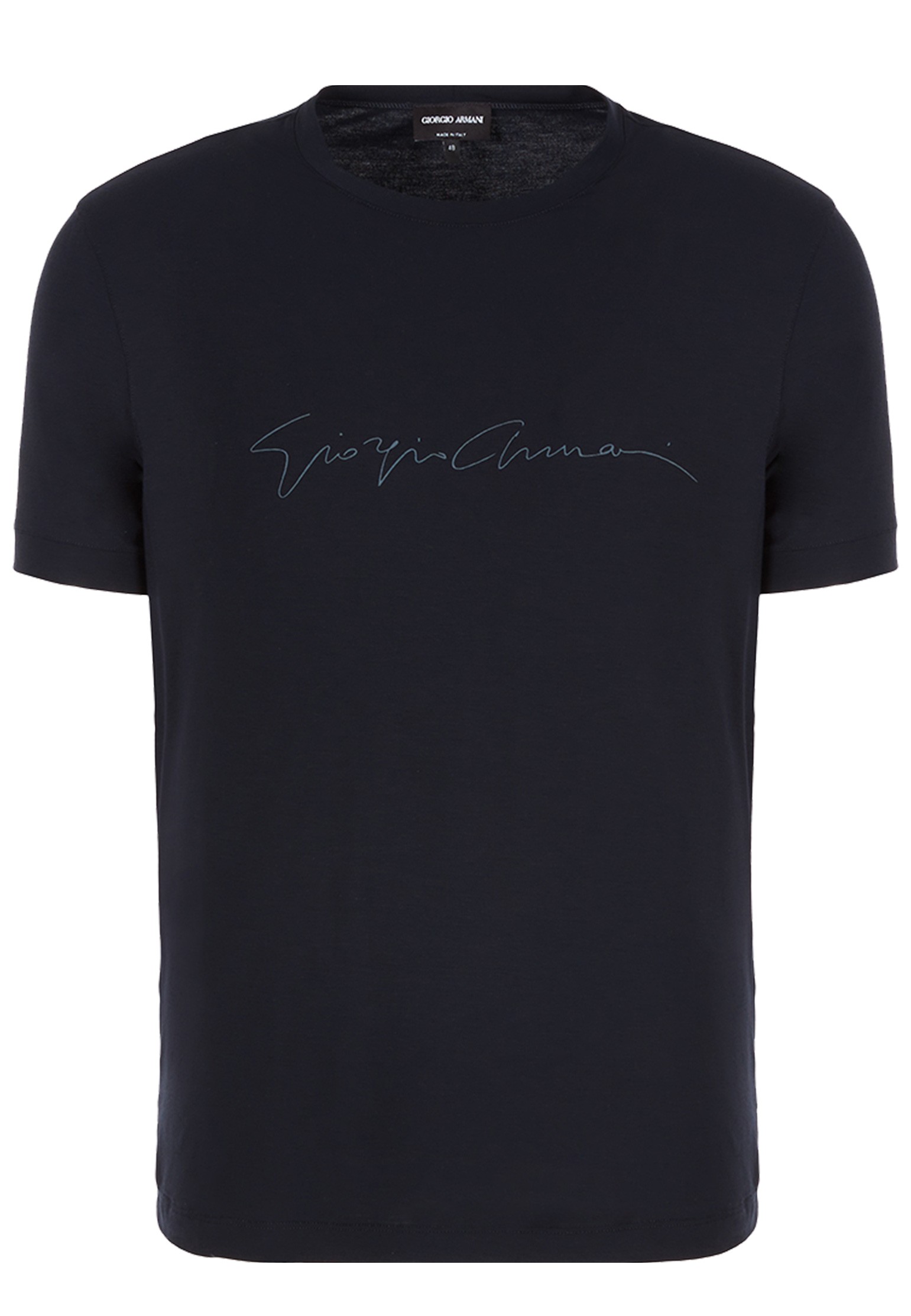 

Футболка мужская Giorgio Armani 133908 синяя 54 IT, 133908
