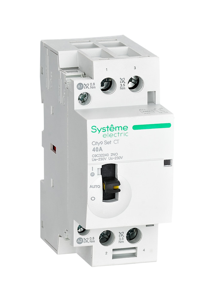 

Контактор Systeme Electric C9C32240, 2 полюса, 40A