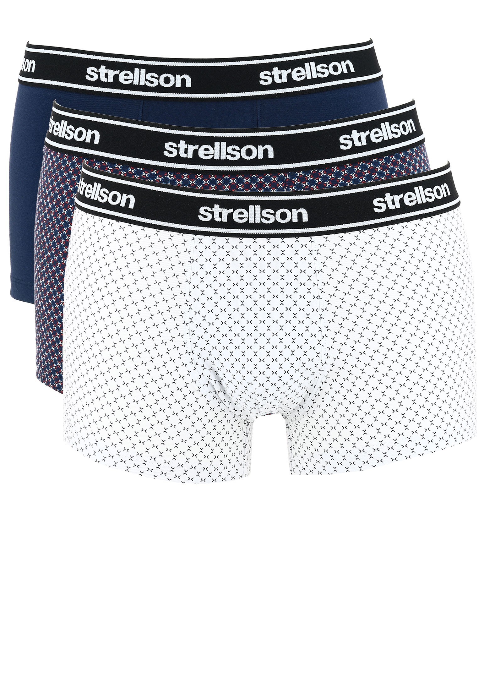 

Комплект трусов мужских Strellson 132446 синих M, 132446