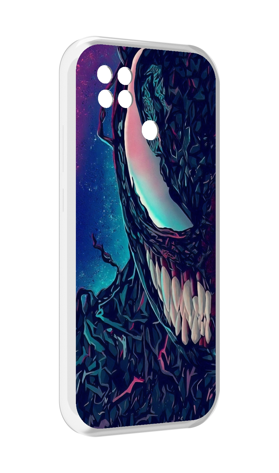 

Чехол MyPads полу веном для Xiaomi Poco C40, Прозрачный, Tocco