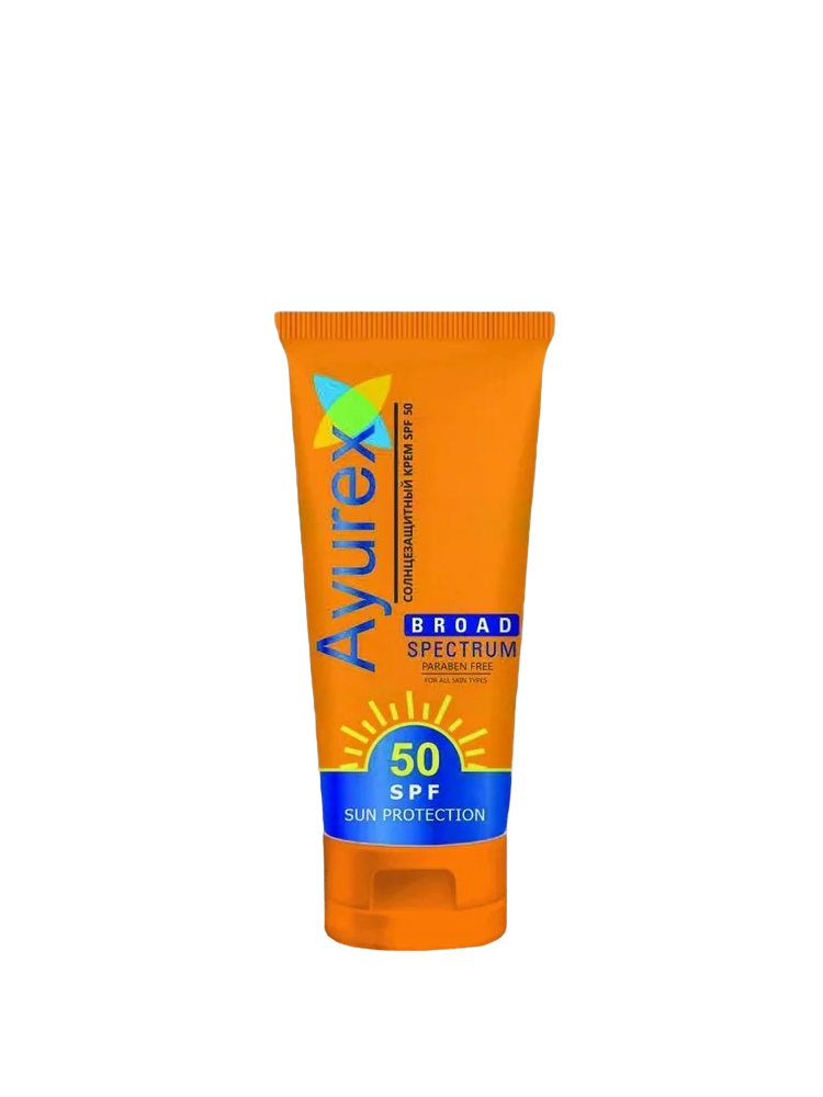 

Средства для защиты от солнца Oxford Ayurex для лица и тела 50 SPF 100 мл
