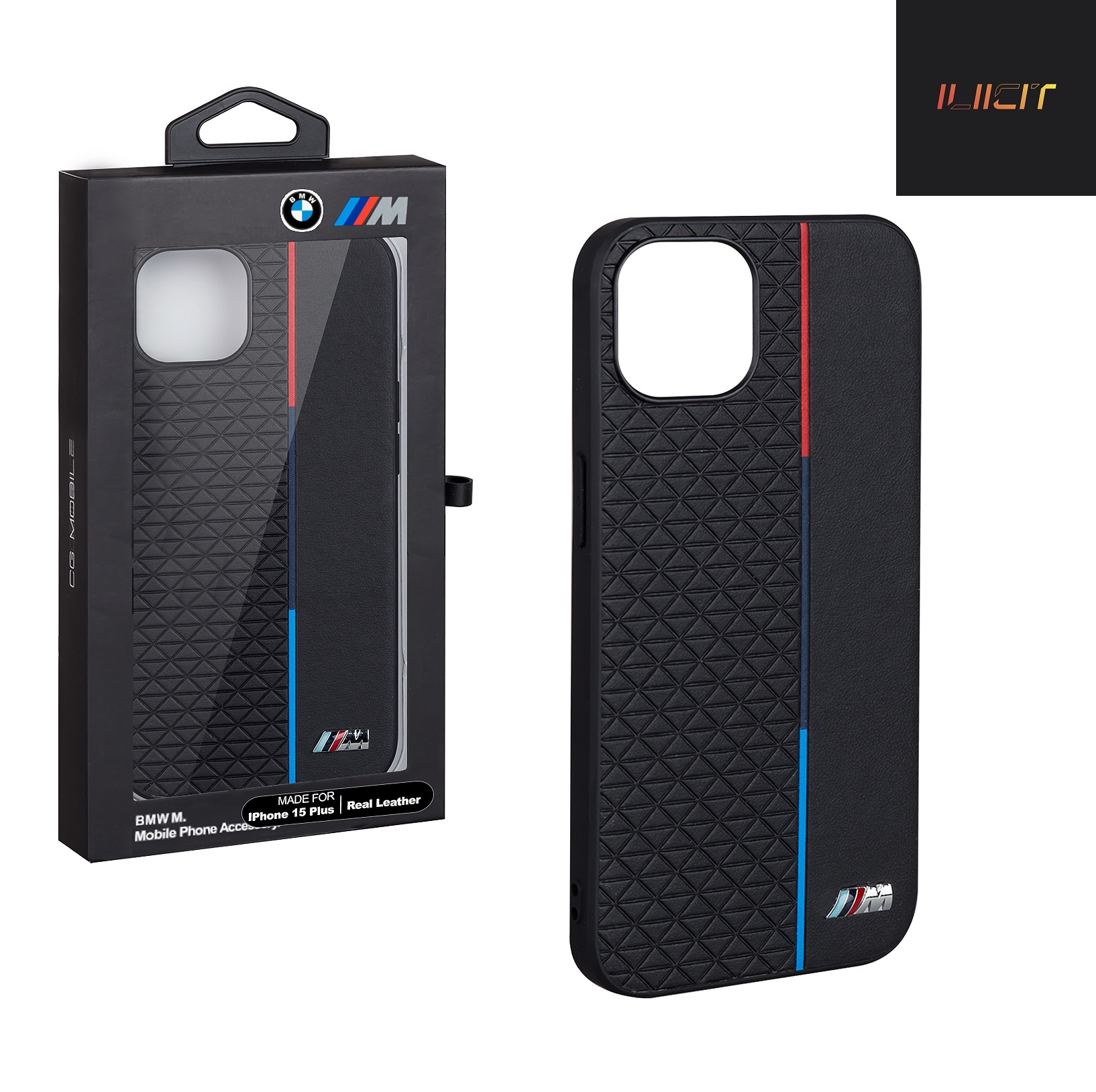 

Чехол iPhone 15 Plus BMW TRT, черный (IS966455)