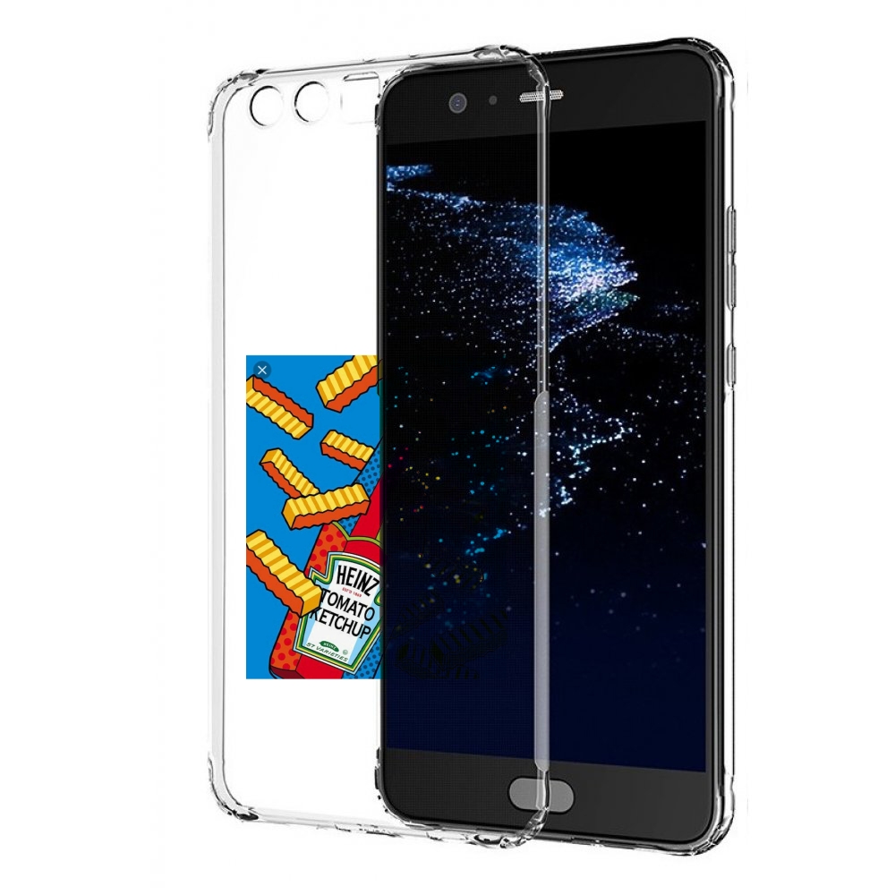 

Чехол бампер MyPads картошка с соусом для Huawei P10 Plus против, Прозрачный, Tocco