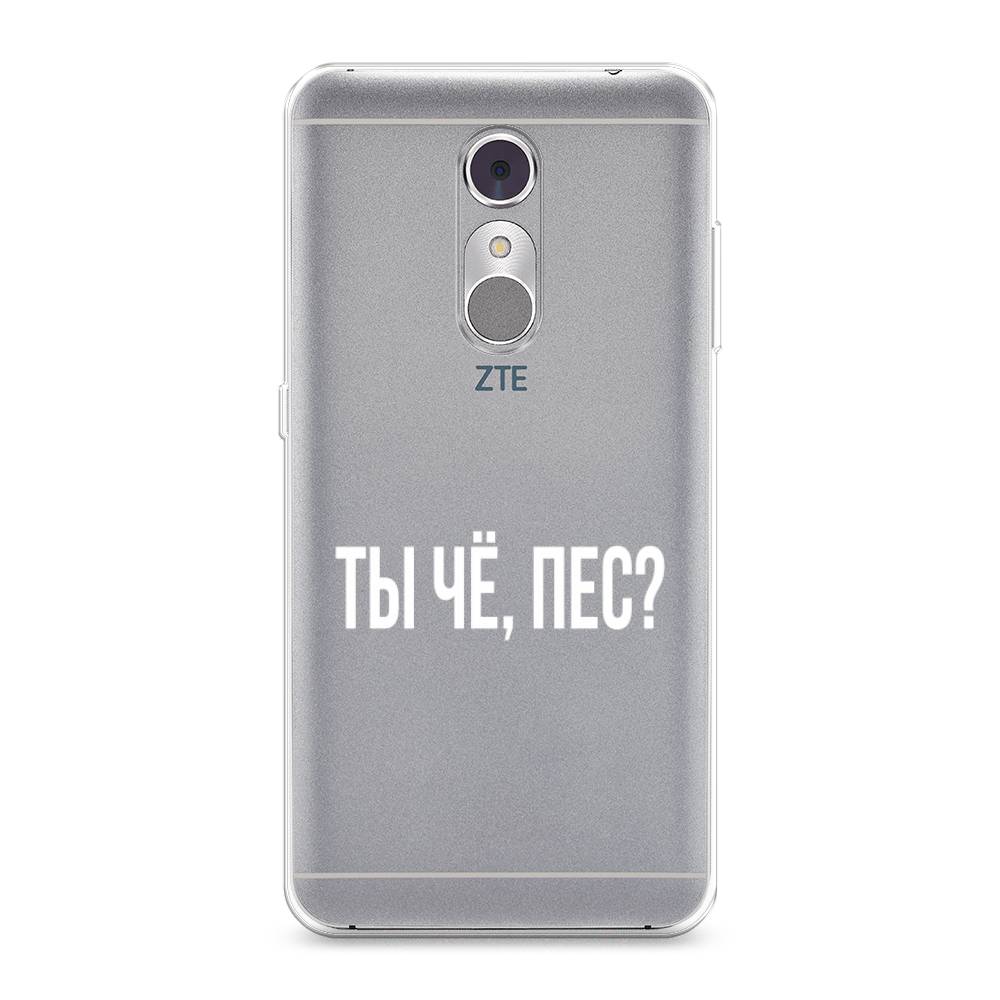 

Чехол Awog на ZTE Blade A910 / ЗТЕ Блэйд A910 "Ты чё, пес", Разноцветный, 131850-6