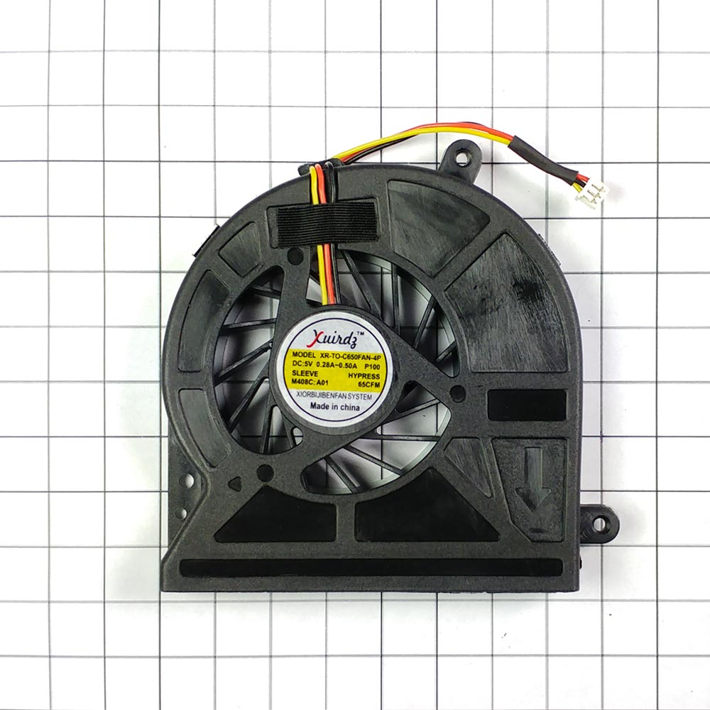 

Кулер OEM для ноутбука Toshiba Satellite C650, C655, C655D, L650, L650D, L655 (AMD, 3-PIN), FAN-TA650-3PIN