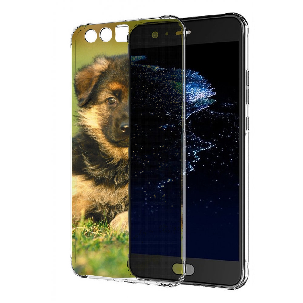 

Чехол бампер MyPads кавказская овчарка для Huawei P10 Plus проти, Прозрачный, Tocco
