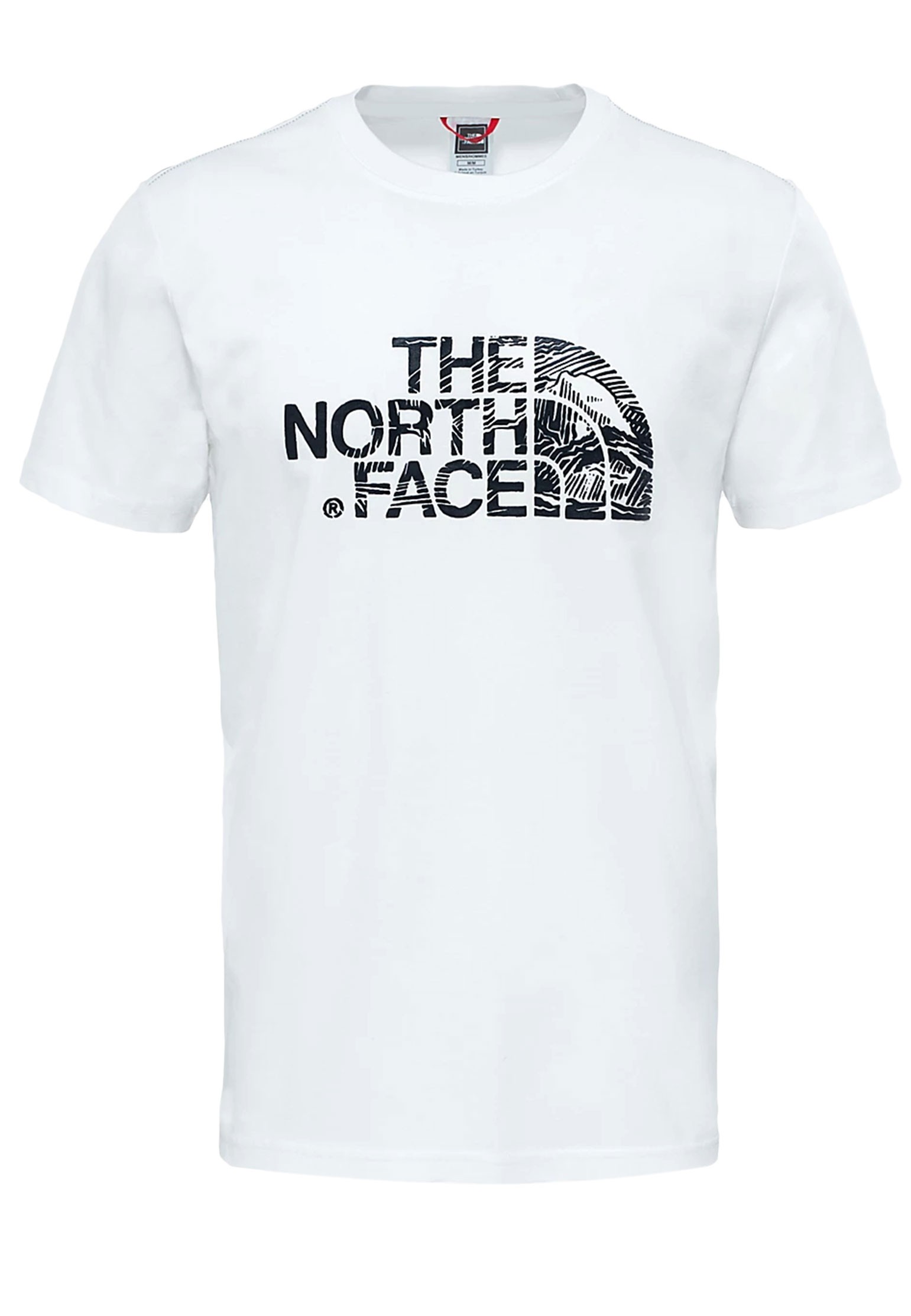 

Футболка мужская The North Face 132224 белая 2XL, 132224