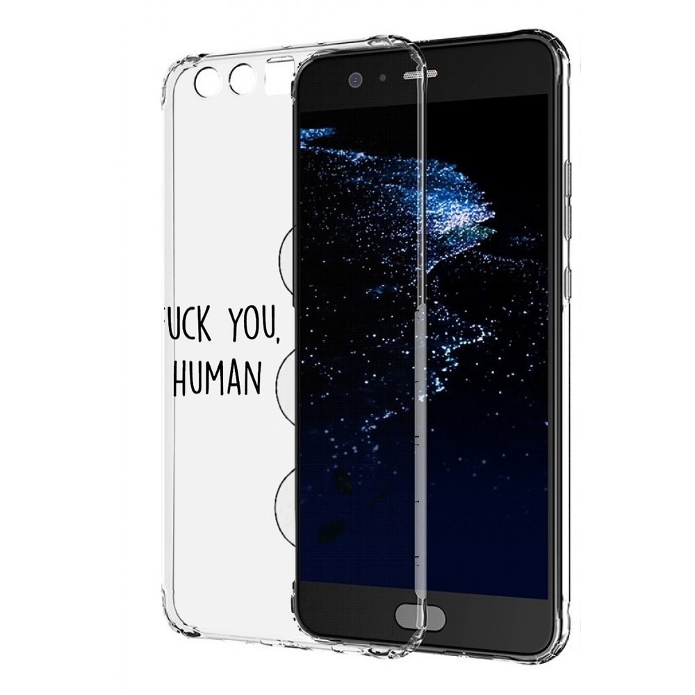 

Чехол бампер MyPads инопланетяне для Huawei P10 Plus противоуда, Прозрачный, Tocco