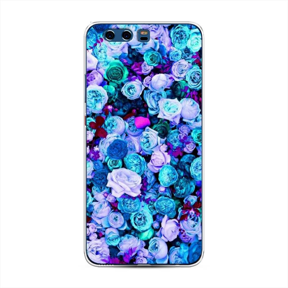 

Чехол для Huawei P10 Plus "Цветочный ковер", Фиолетовый, 62350-2