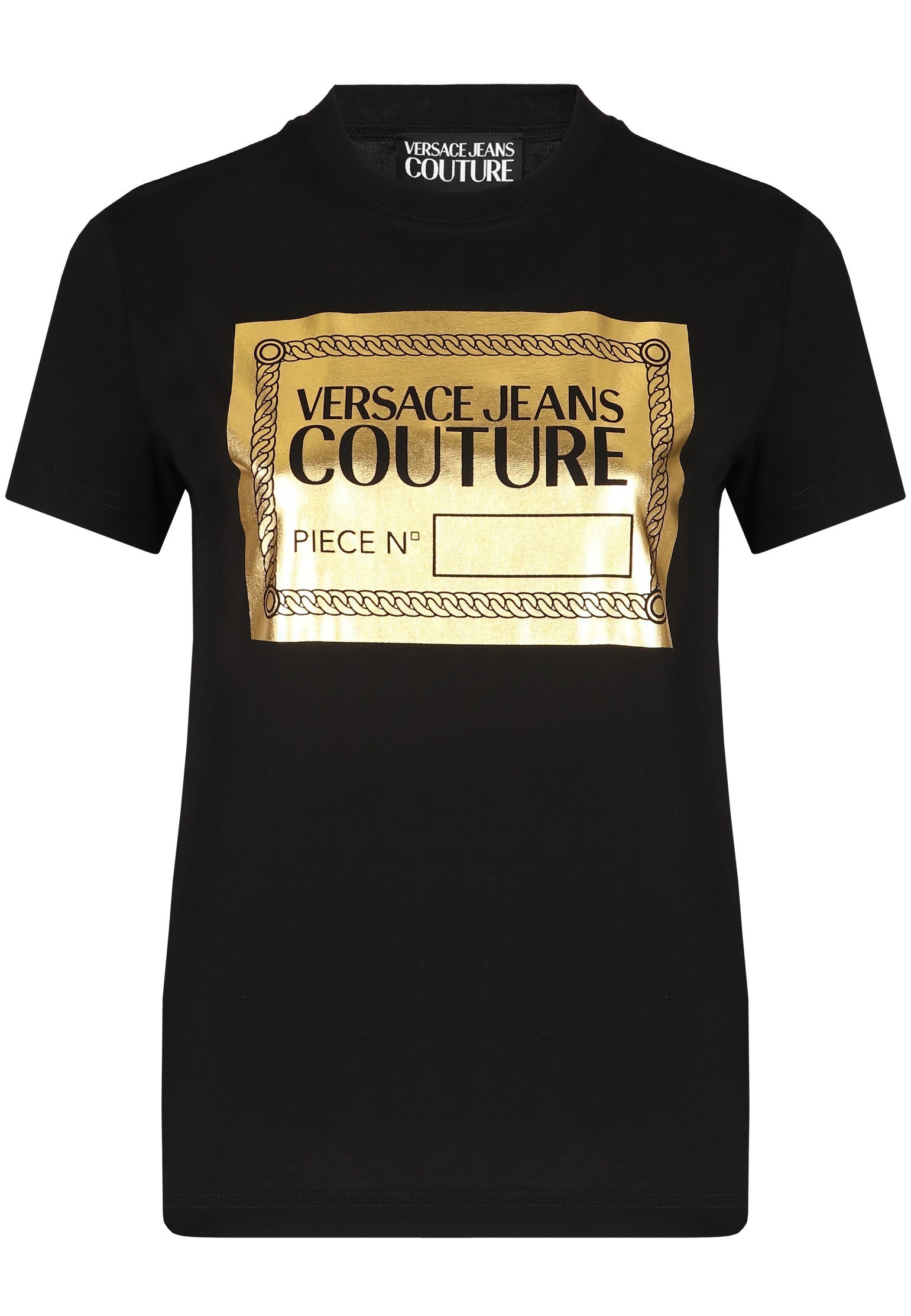 

Футболка женская Versace Jeans Couture 132324 черная XS, Черный, 132324