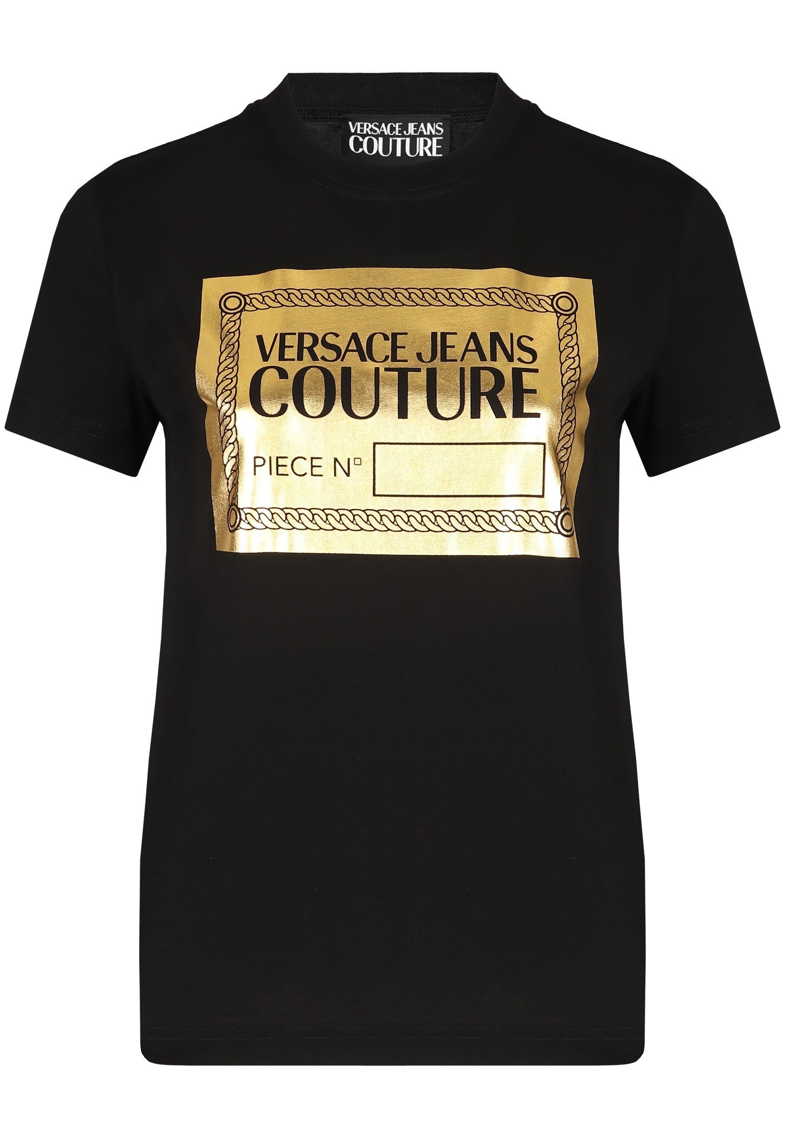 

Футболка женская Versace Jeans Couture 132324 черная S, 132324