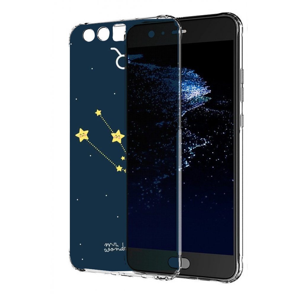 

Чехол бампер MyPads знак-зодиака-телец-4 для Huawei P10 Plus про, Прозрачный, Tocco
