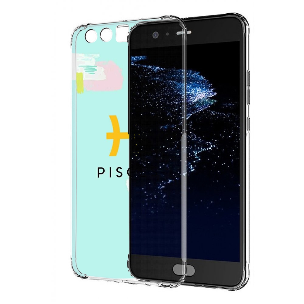 

Чехол бампер MyPads знак-зодиака-рыбы-2 для Huawei P10 Plus прот, Прозрачный, Tocco