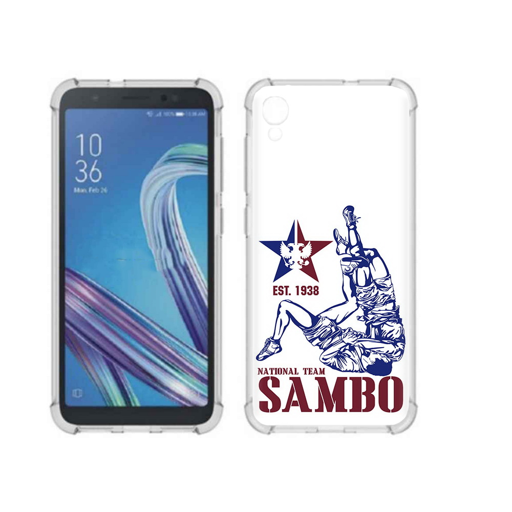 

Чехол MyPads Tocco для Asus ZenFone Live L1 (G552KL) единоборства самбо (PT113202.648.344), Прозрачный, Tocco