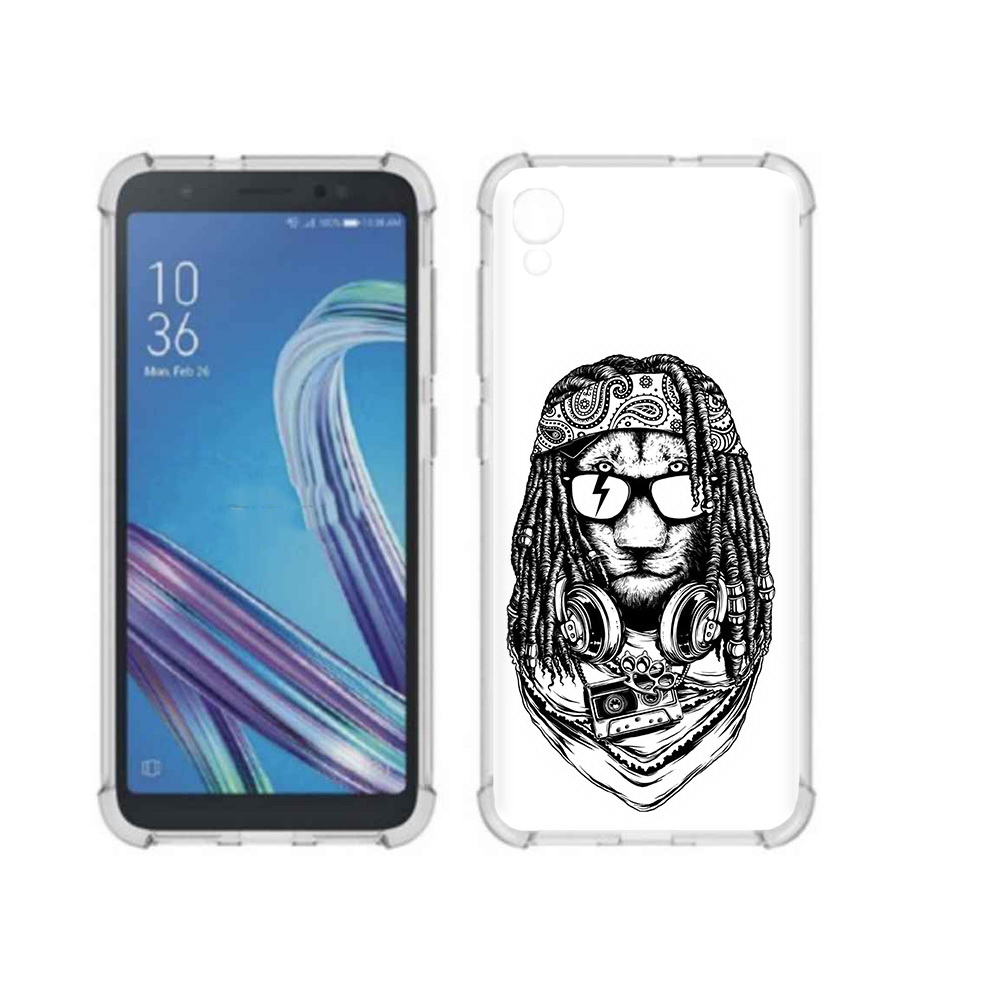 Чехол MyPads Tocco для Asus ZenFone Live L1 (G552KL) дреды льва (PT113202.648.338)