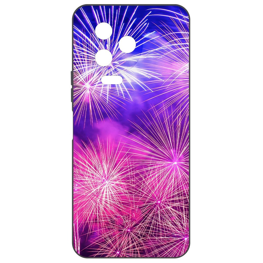 

Чехол-накладка Софт Салют для Infinix Note 12 2023 (G99), Черный