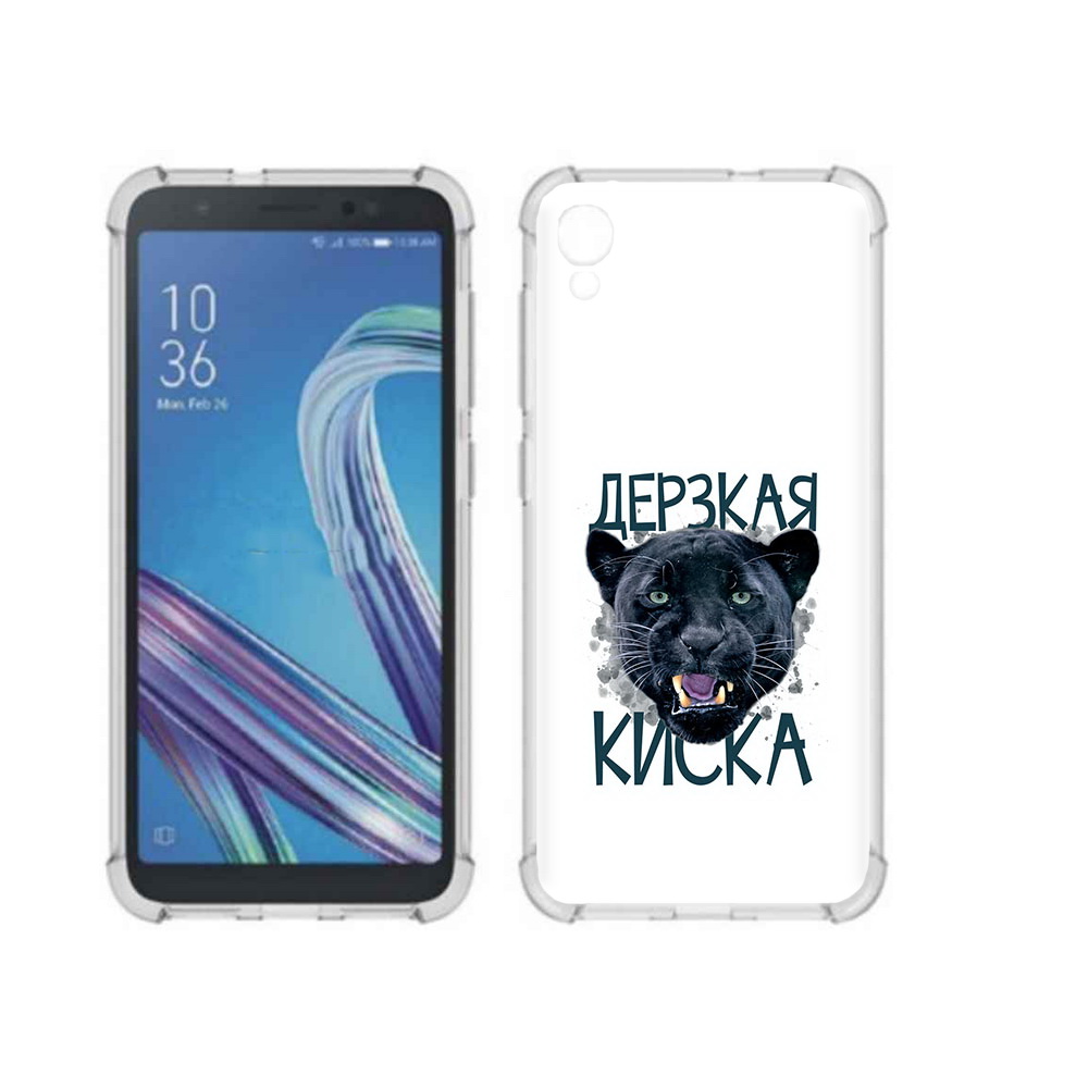 

Чехол MyPads Tocco для Asus ZenFone Live L1 (G552KL) дерзкая киска (PT113202.648.319), Прозрачный, Tocco