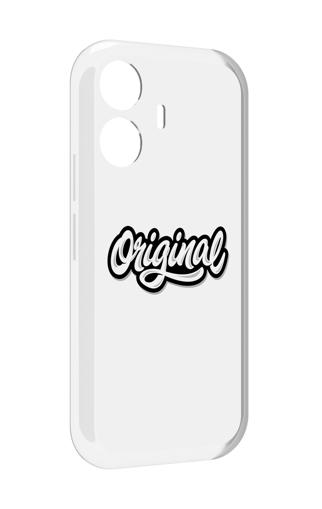 

Чехол MyPads оригинал-надпись для Vivo Y77E / Vivo iQOO Z6 Lite, Прозрачный, Tocco