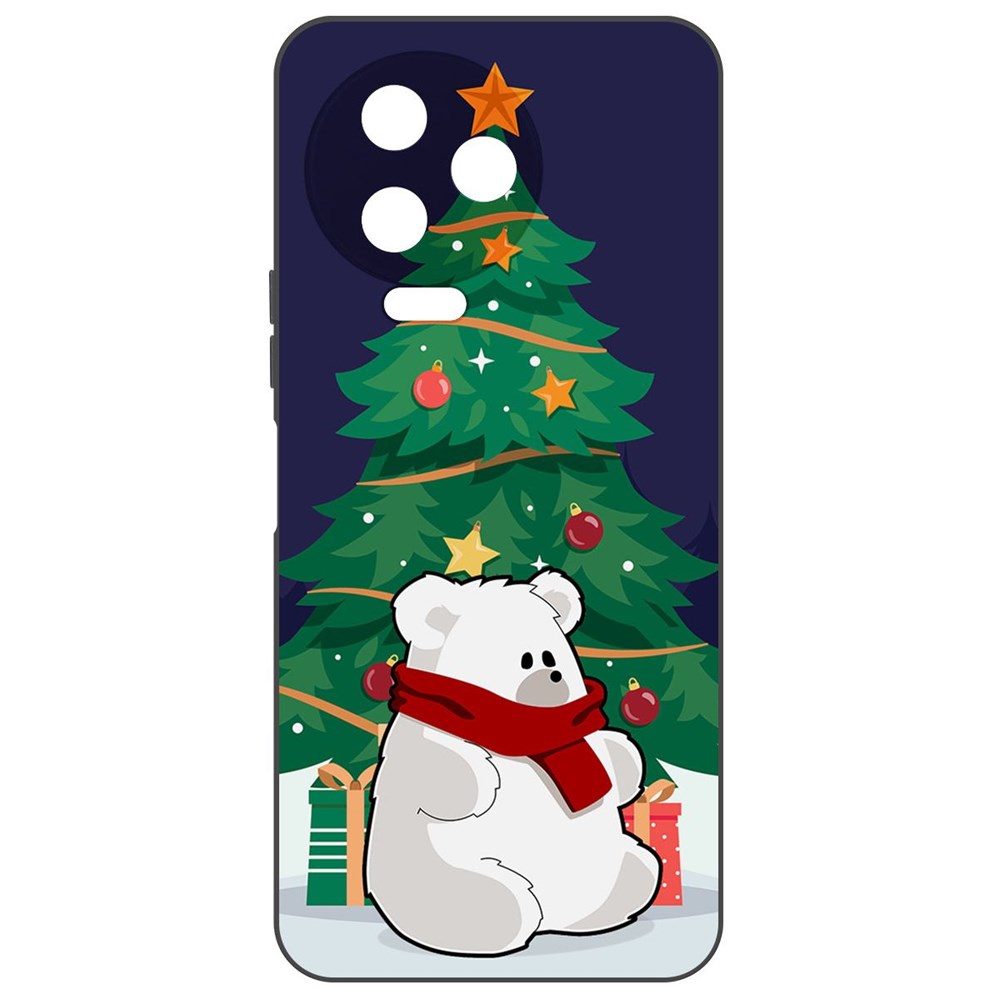 Чехол-накладка Софт Медвежонок для Infinix Note 12 2023 (G99)