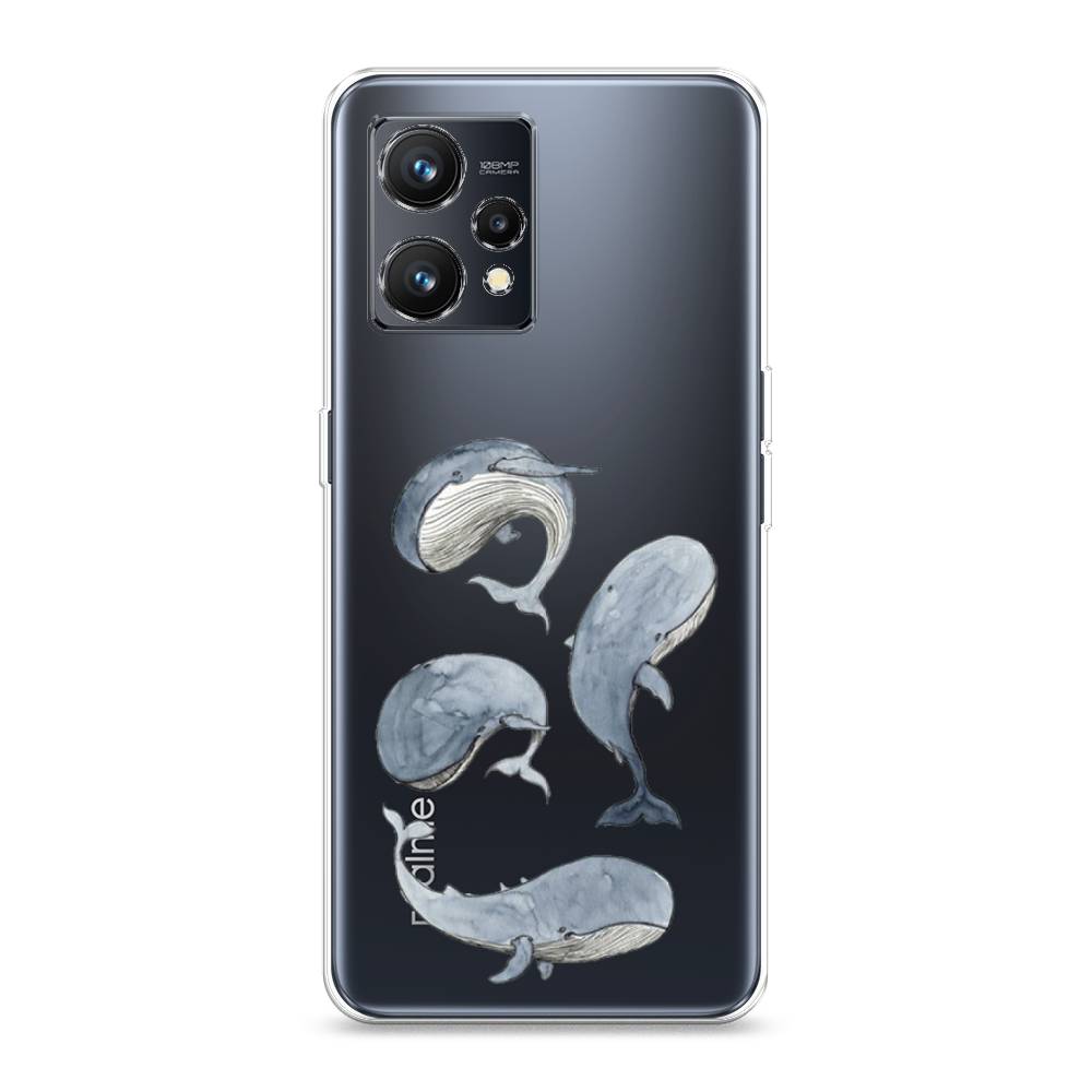 

Чехол Awog на Realme 9 "Киты", Разноцветный, 257250-1