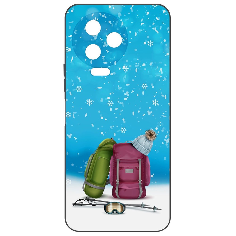 

Чехол-накладка Софт Зимний отпуск для Infinix Note 12 2023 (G99)