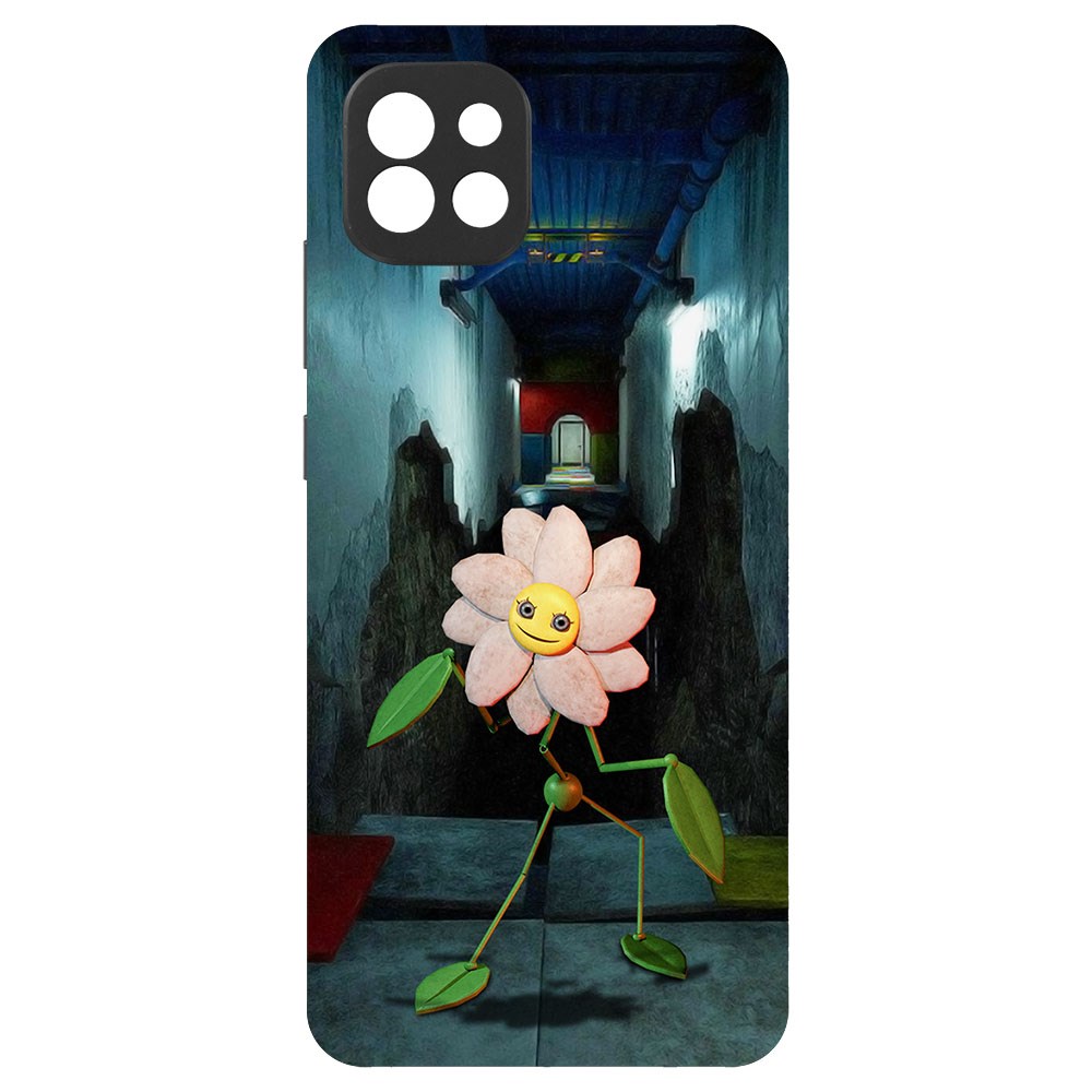 

Чехол-накладка Софт Хаги Ваги - Дейзи для Samsung Galaxy A03 (A035), Черный