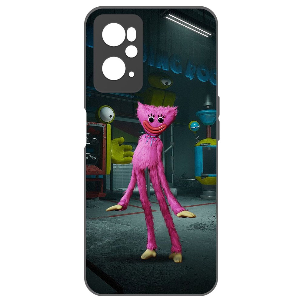 

Чехол-накладка Софт Хаги Ваги - Киси Миси для Realme 9i, Черный