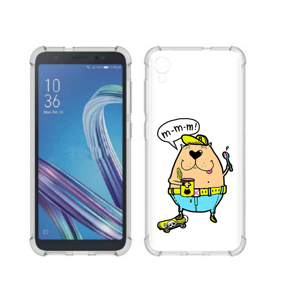 

Чехол MyPads Tocco для Asus ZenFone Live L1 (G552KL) Бобр (PT113202.648.30), Прозрачный, Tocco