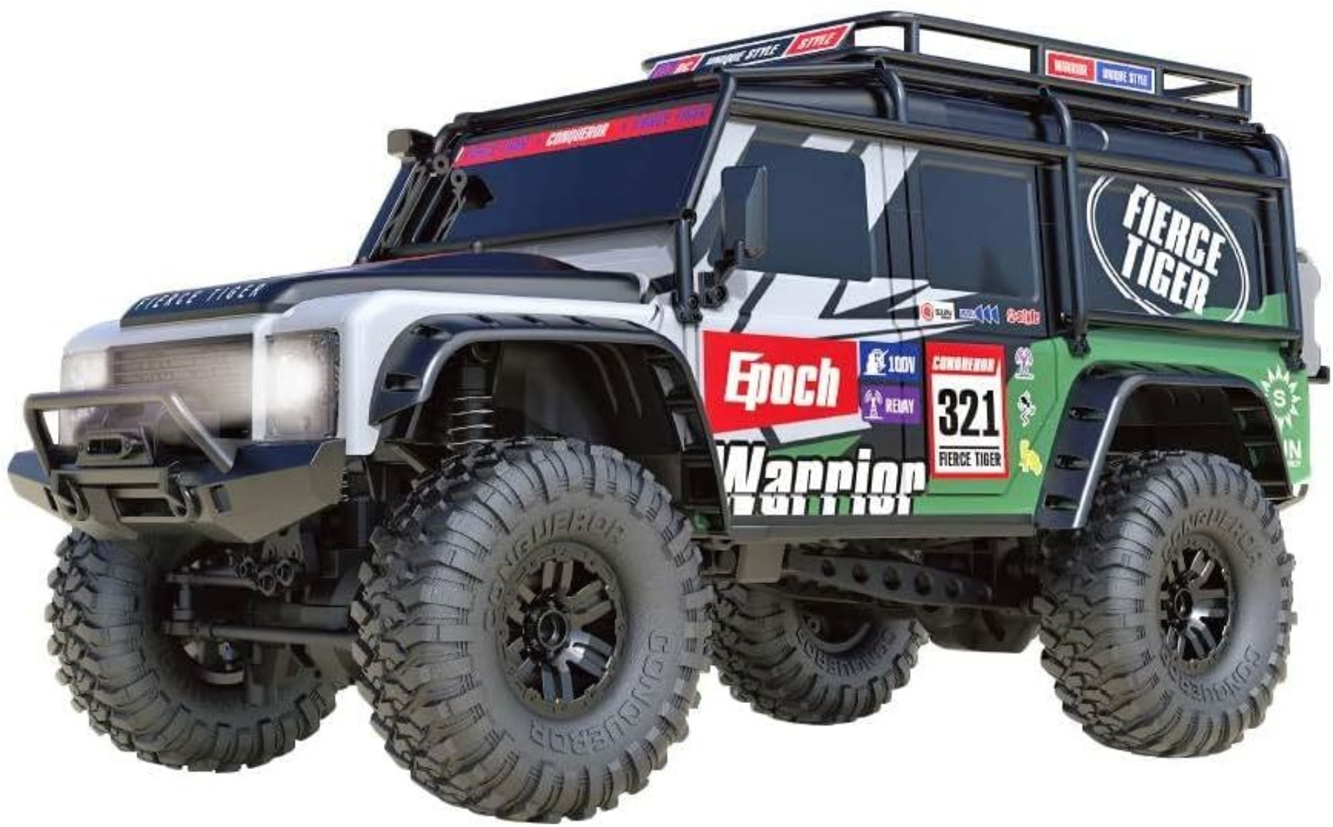 Радиоуправляемый краулер Huang Bo 4WD RTR масштаб 1:10 2.4G - HB-ZP1006