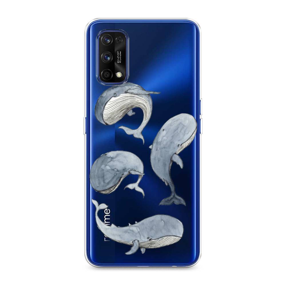 

Чехол Awog на Realme 7 Pro "Киты", Разноцветный, 254050-1