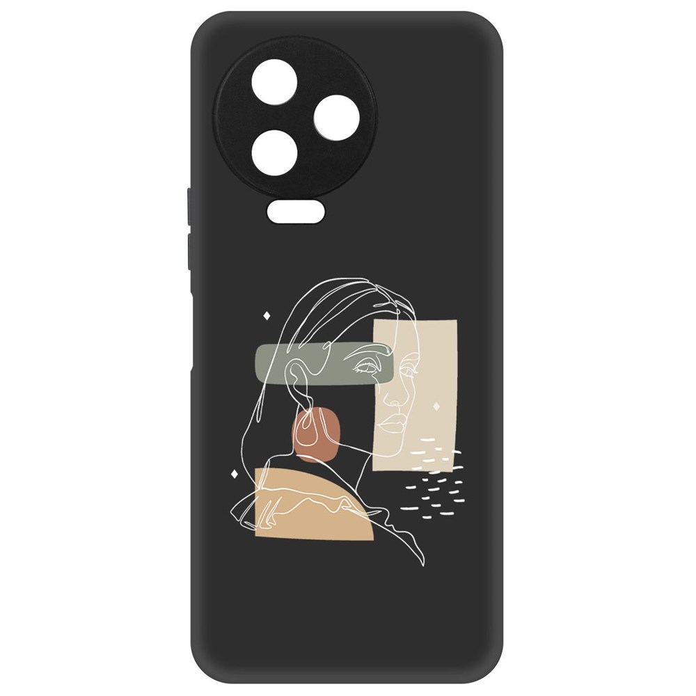 

Чехол-накладка Софт Уверенность для Infinix Note 12 2023 (G99), Черный