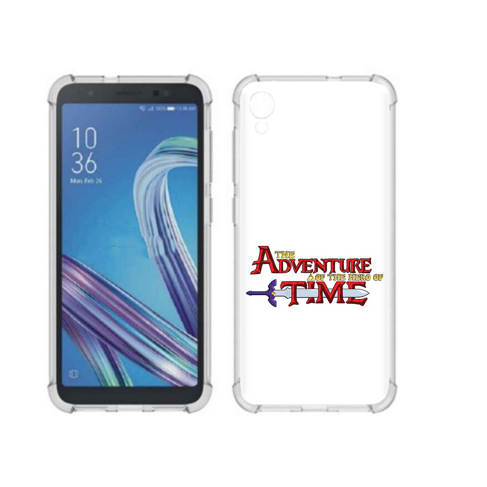 Чехол MyPads Tocco для Asus ZenFone Live L1 (G552KL) время приключений логотип