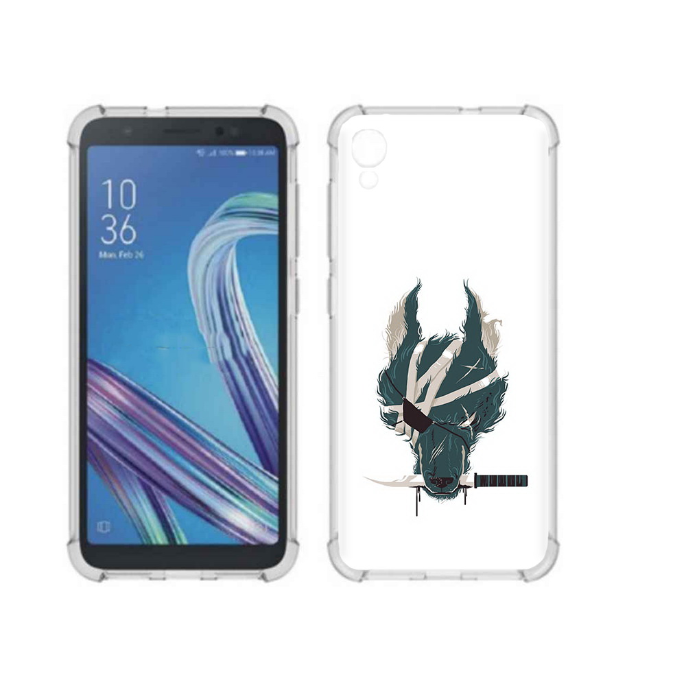 

Чехол MyPads Tocco для Asus ZenFone Live L1 (G552KL) волк-разбойник (PT113202.648.271), Прозрачный, Tocco