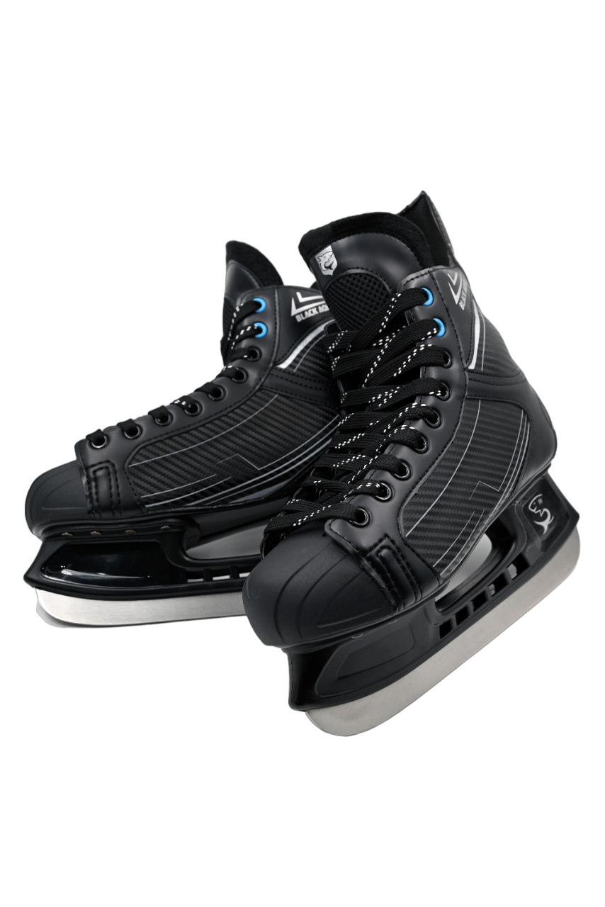 Коньки хоккейные Black Aqua HS-210 черный 46