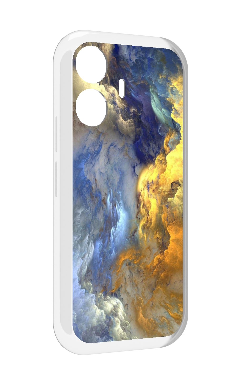 

Чехол MyPads мраморное небо для Vivo Y77E / Vivo iQOO Z6 Lite, Прозрачный, Tocco