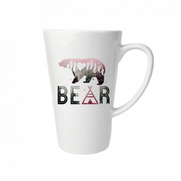 

Конусная кружка CoolPodarok Семья Мама BEAR Мама медведь