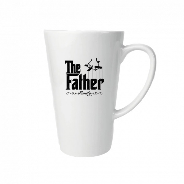 

Конусная кружка CoolPodarok Прикол Семья The father Папа