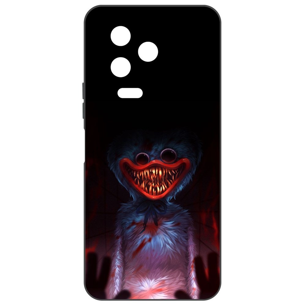 

Чехол-накладка Софт Атака Хаги Ваги для Infinix Note 12 2023 (G99), Черный