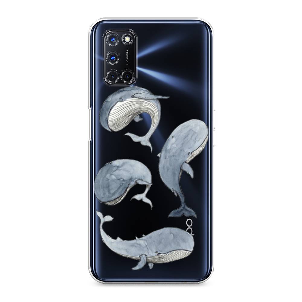 

Чехол Awog на Oppo A52/A72 "Киты", Разноцветный, 253250-1