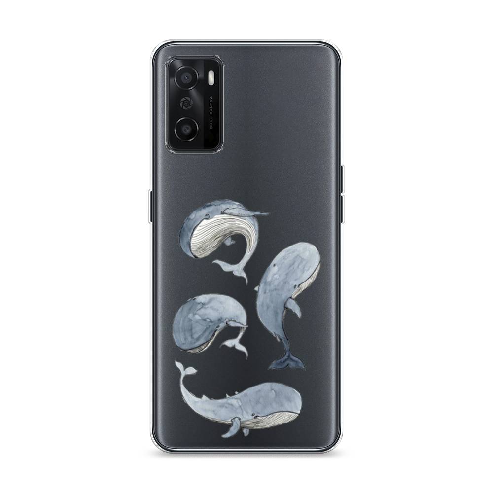 

Чехол Awog на Oppo A55s 5G "Киты", Разноцветный, 2510150-1
